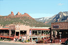 Downtown Sedona & Red Rocks digital painting