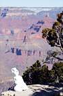 Snowman & Grand Canyon digital painting