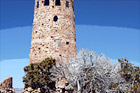 Watch Tower at Desert View digital painting