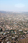 Scottsdale from Camelback Mountain digital painting