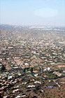 Scottsdale from Camelback Mountain digital painting