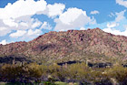 Arizona Landscape at San Tan Mountain digital painting