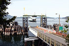 Lopez Island Ferry Dock digital painting