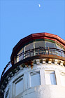 North Head Lighthouse & Moon digital painting