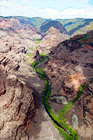 Waimea Canyon Cliffs digital painting