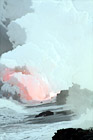 Red Lava Close Up digital painting