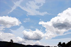 Scenic Clouds & Blue Sky digital painting