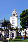 Beverly  Hills City Hall digital painting
