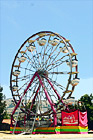 Ferris Wheel in San Jose digital painting