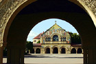 Stanford Memorial Church Through Arch digital painting