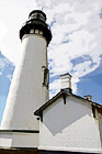 Yaquina Head Lighthouse, Oregon Coast digital painting
