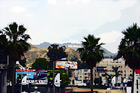 Hollywood Sign from Babylon Court digital painting