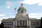 Washington State Capitol Building digital painting