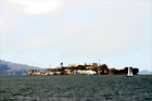 Alcatraz Island & Prison digital painting