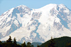 Close Up of Mt. Rainier digital painting