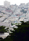 Buildings of San Francisco digital painting