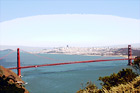 Entire Golden Gate Bridge View digital painting