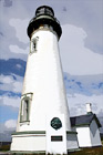 Yaquina Head Lighthouse digital painting