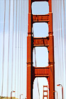 On The Golden Gate Bridge digital painting
