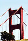 Tip of Golden Gate Bridge digital painting