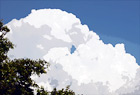 Big White Puffy Cloud digital painting