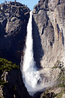 Yosemite Falls Close Up digital painting