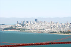 City of San Francisco & Golden Gate Bridge digital painting