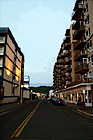 Seaside, Oregon at Dusk digital painting