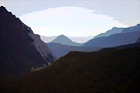 Hills of Mount Rainier National Park digital painting