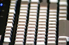 Keyboard Close Up digital painting