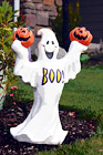 Halloween Ghost & Pumpkins digital painting