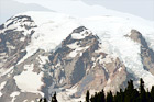 Mt. Rainier Really Close Up digital painting
