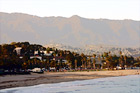 Santa Barbara Beach & Mountains digital painting