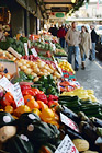 Fruit Stands at Pike Place Market digital painting