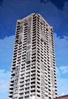 Tall Seattle Apartment Building digital painting
