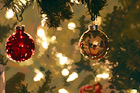 Christmas Ornaments digital painting