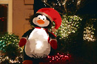 Christmas Penguin Decoration digital painting