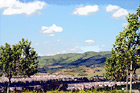 East San Jose Landscape & Houses digital painting