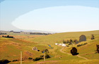 Farmland in Northern California digital painting