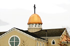 Tip of a Church Building digital painting