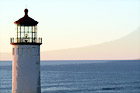 North Head Lighthouse & Ocean digital painting