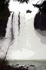 Snoqualmie Falls Large Waterflow digital painting