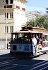 Cable Car in San Francisco digital painting