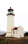 North Head Lighthouse in Washington digital painting
