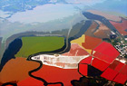 Aerial View of San Francisco Bay digital painting