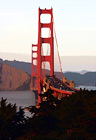 Golden Gate Bridge Presidio View digital painting