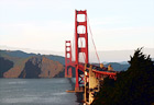 Golden Gate Bridge Scene digital painting