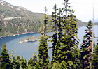 Mountains of Lake Tahoe digital painting