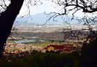Scenic View of San Jose From A Hill digital painting