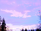 Pink and Purple Sunset digital painting